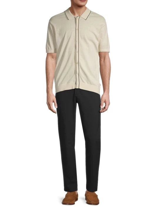 NN07 Nolan Button-Front Polo Shirt For Men 4 NN07 Nolan Button-Front Polo Shirt For Men - Image 2