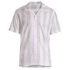 NN07 Miyagi Striped Bowling Shirt For Men