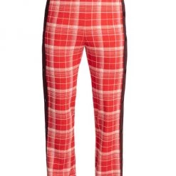 Marni Plaid Side-Stripe Track Pants For Men