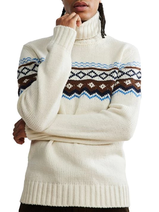 NN07 21.8 Holiday Stein Turtleneck Sweater For Men 5 NN07 21.8 Holiday Stein Turtleneck Sweater For Men - Image 3