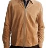 NN07 Core Zip-Up Suede Overshirt For Men -Modern Wear Hub unnamed file 1239