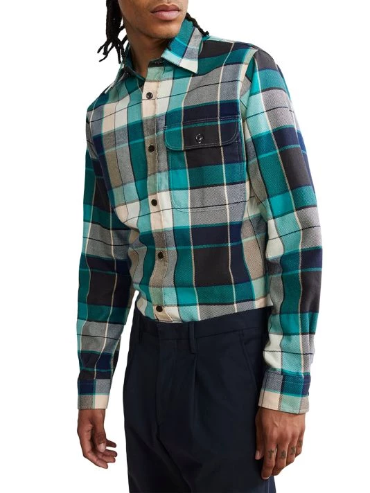 NN07 22.1 Alpha Plaid Shirt For Men 6 NN07 22.1 Alpha Plaid Shirt For Men - Image 4