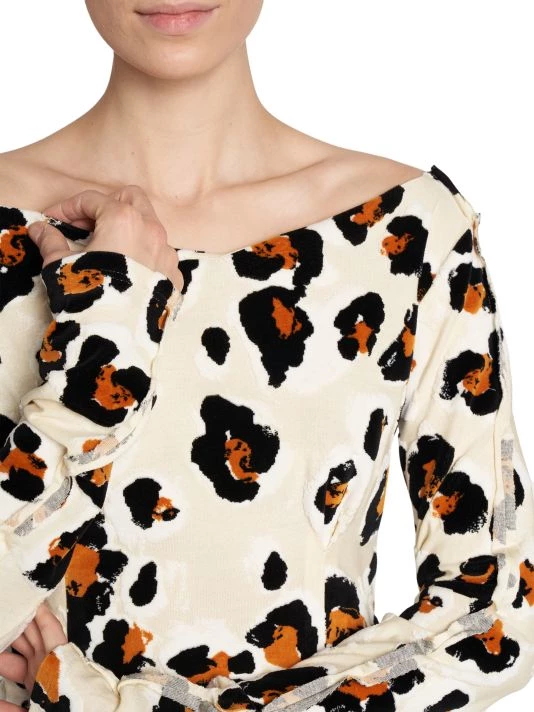 Marni Animal-Print Cotton Long-Sleeve Top 8 Marni Animal-Print Cotton Long-Sleeve Top - Image 6
