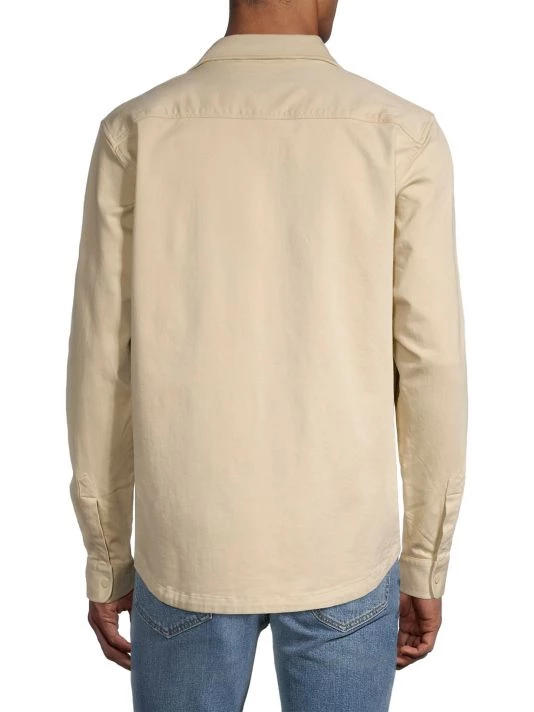 NN07 Philip Stretch-Cotton Shacket For Men 6 NN07 Philip Stretch-Cotton Shacket For Men - Image 5