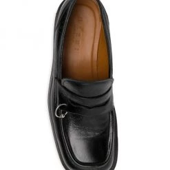 Marni Leather Square-Toe Platform Loafers For Men -Modern Wear Hub unnamed file 154