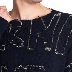 Marni Stitched Logo Roundneck Sweater For Men -Modern Wear Hub unnamed file 161