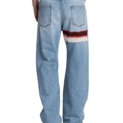 Marni Knit-Patch Wide-Leg Jeans For Men -Modern Wear Hub unnamed file 188