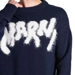 Marni Furry Logo Crewneck Sweater For Men -Modern Wear Hub unnamed file 195