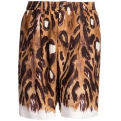 Marni Leopard-Print Bermuda Shorts For Men