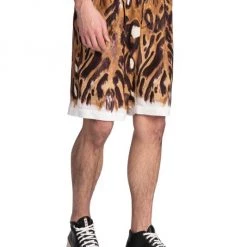 Marni Leopard-Print Bermuda Shorts For Men -Modern Wear Hub unnamed file 205