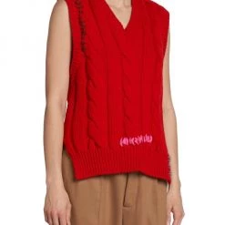 Marni Cable-Knit Sweater Vest -Modern Wear Hub unnamed file 211