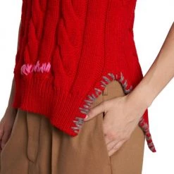 Marni Cable-Knit Sweater Vest -Modern Wear Hub unnamed file 213