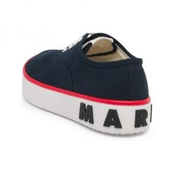 Marni Paw Lace-Up Sneakers For Men Night Blue -Modern Wear Hub unnamed file 216
