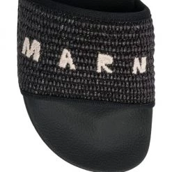 Marni Raffia Pool Slides For Men Caramel -Modern Wear Hub unnamed file 226