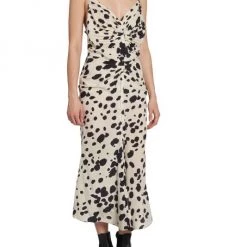 Marni Dot-Print Silk Midi-Dress -Modern Wear Hub unnamed file 260