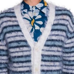 Marni Striped Cardigan Sweater For Men -Modern Wear Hub unnamed file 286