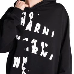 Marni Logo-Print Oversized Sweatshirt For Men -Modern Wear Hub unnamed file 305
