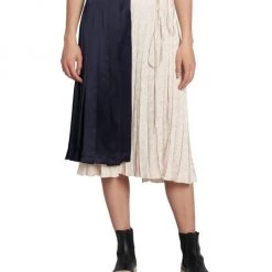 Marni Colorblocked Woven A-Line Skirt -Modern Wear Hub unnamed file 387