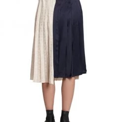 Marni Colorblocked Woven A-Line Skirt -Modern Wear Hub unnamed file 389
