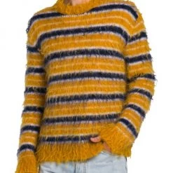 Marni Striped Mohair-Blend Crewneck Sweater For Men -Modern Wear Hub unnamed file 39