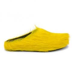 Marni Fussbett Sabot Calf Hair Mules For Men