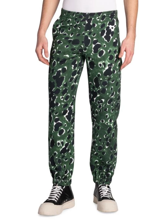 Marni Leopard-Print Sweatpants For Men 5 Marni Leopard-Print Sweatpants For Men - Image 3