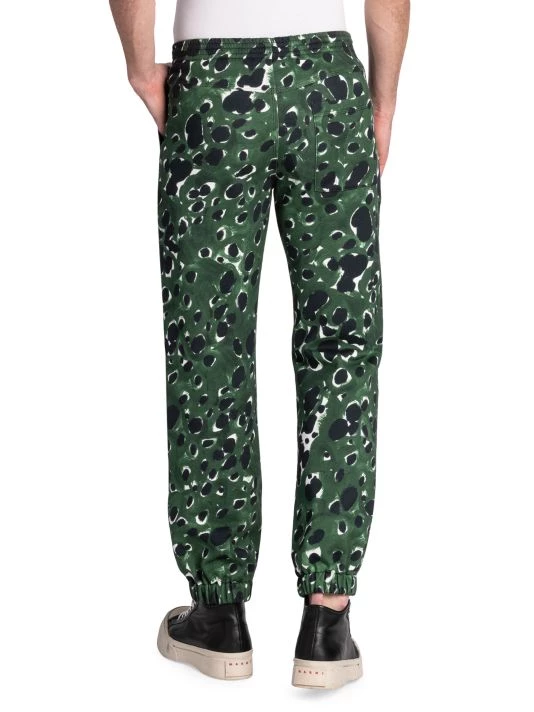 Marni Leopard-Print Sweatpants For Men 7 Marni Leopard-Print Sweatpants For Men - Image 5