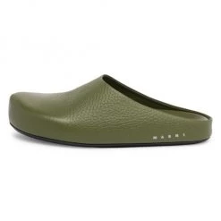 Marni Fussbett Leather Slip-On Mules For Men