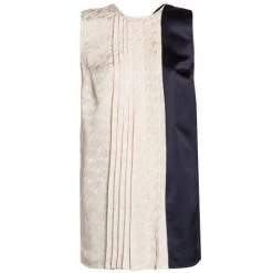 Marni Colorblocked Woven Sleeveless Top