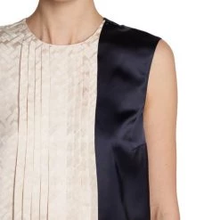 Marni Colorblocked Woven Sleeveless Top -Modern Wear Hub unnamed file 467