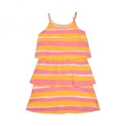 Marni Little Girl's & Girl's Tiered Stripe Dress For Kids