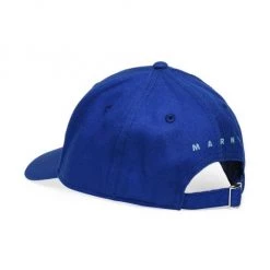 Marni Kid's Logo Baseball Cap For Kids Blue White -Modern Wear Hub unnamed file 572