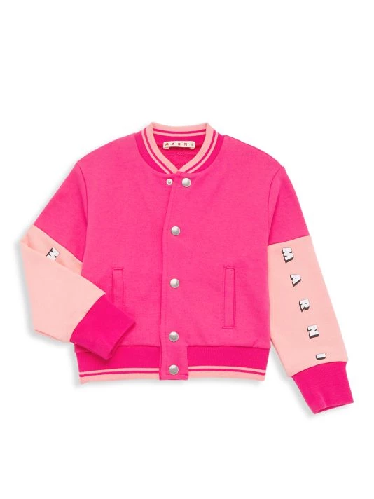 Marni Little Kid's & Kid's Letterman Jacket For Kids 3 Marni Little Kid's & Kid's Letterman Jacket For Kids