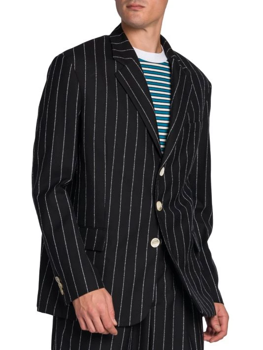 Marni Striped Wool Blazer For Men 6 Marni Striped Wool Blazer For Men - Image 4