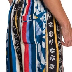 Marni Striped & Floral Print Coulotte Pants For Men -Modern Wear Hub unnamed file 708