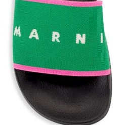 Marni Logo Pool Slides Blublack -Modern Wear Hub unnamed file 738