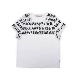 Marni Little Girl's & Girl's Logo T-Shirt For Kids