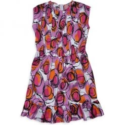 Marni Little Girl's & Girl's Sleeveless Abstract Print Dress For Kids