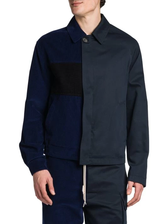 Marni Cotton Gabardine & Wale Corduroy Jacket For Men 5 Marni Cotton Gabardine & Wale Corduroy Jacket For Men - Image 3