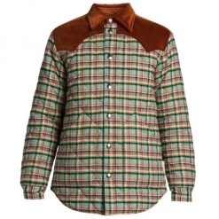 Marni Cotton Check & Corduroy Jacket For Men