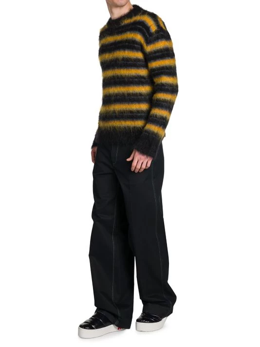 Marni Striped Crewneck Sweater For Men 4 Marni Striped Crewneck Sweater For Men - Image 2