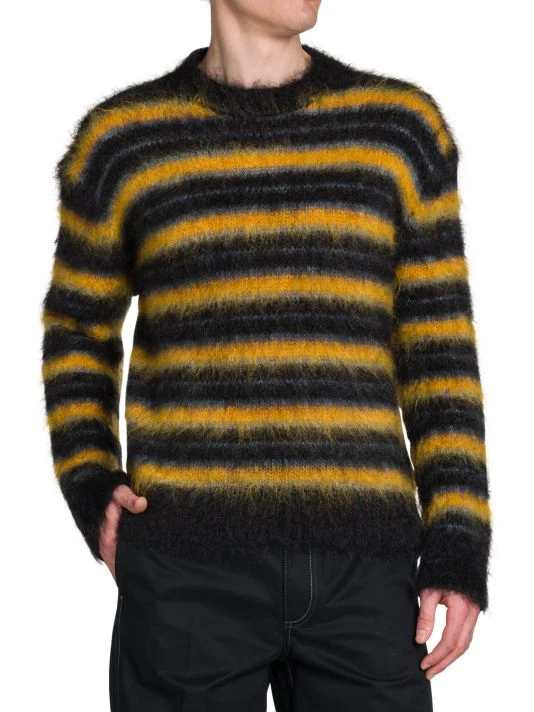 Marni Striped Crewneck Sweater For Men 5 Marni Striped Crewneck Sweater For Men - Image 3