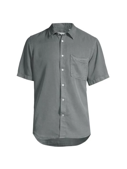 NN07 Arne Pocket Shirt For Men Black 3 NN07 Arne Pocket Shirt For Men Black