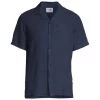 NN07 High Summer Miyagi 5706 Bowling Shirt For Men Navy -Modern Wear Hub unnamed file 931