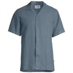 NN07 High Summer Miyagi 5706 Bowling Shirt For Men Navy -Modern Wear Hub unnamed file 933